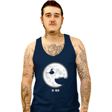 Load image into Gallery viewer, Shirts Tank Top, Unisex / Small / Navy Don&#39;t Look At The Full Moon
