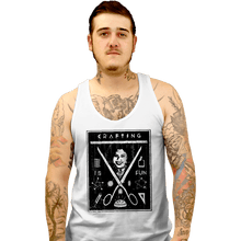 Load image into Gallery viewer, Secret_Shirts Tank Top, Unisex / Small / White Crafting Is Fun Secret Sale
