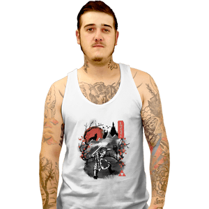 Daily_Deal_Shirts Tank Top, Unisex / Small / White Sumie Twilight