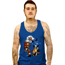 Load image into Gallery viewer, Daily_Deal_Shirts Tank Top, Unisex / Small / Royal Blue X-Men 30th
