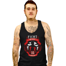 Load image into Gallery viewer, Shirts Tank Top, Unisex / Small / Black Fight, Resist, Survive
