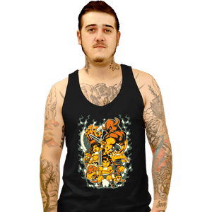 Shirts Tank Top, Unisex / Small / Black Golden Axe Heroes