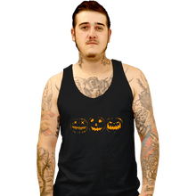 Load image into Gallery viewer, Shirts Tank Top, Unisex / Small / Black Jack O Lanterns
