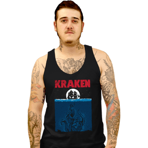 Daily_Deal_Shirts Tank Top, Unisex / Small / Black KRAKEN