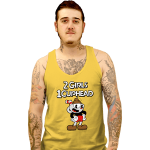 Secret_Shirts Tank Top, Unisex / Small / Gold 1 Cup