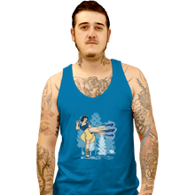 Load image into Gallery viewer, Shirts Tank Top, Unisex / Small / Sapphire Chun White

