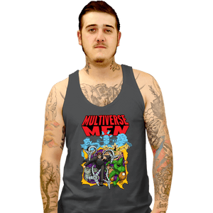 Daily_Deal_Shirts Tank Top, Unisex / Small / Charcoal Multiverse Men