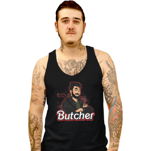 Shirts Tank Top, Unisex / Small / Black Butcher