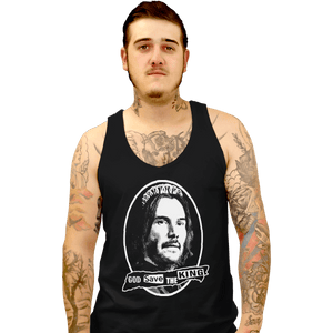 Shirts Tank Top, Unisex / Small / Black God Save The King