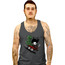 Load image into Gallery viewer, Secret_Shirts Tank Top, Unisex / Small / Charcoal Edward And Dino
