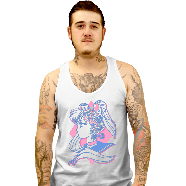Shirts Tank Top, Unisex / Small / White Magical Lock and Time Key III