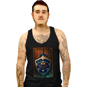 Shirts Tank Top, Unisex / Small / Black Legend Of Zelda Poster
