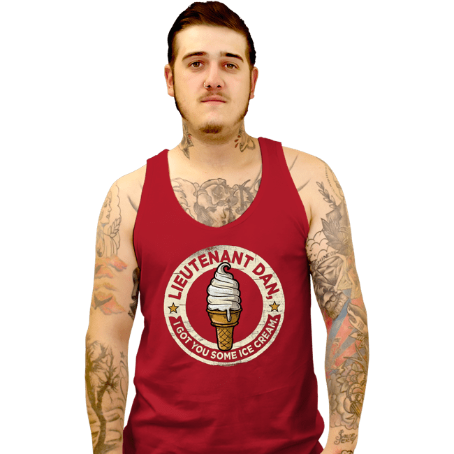 Secret_Shirts Tank Top, Unisex / Small / Red Ice Cream