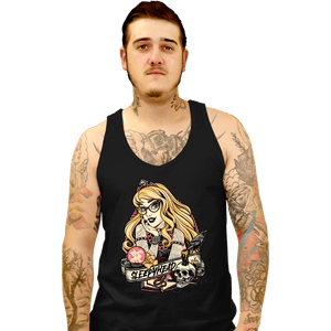 Daily_Deal_Shirts Tank Top, Unisex / Small / Black Rocker Aurora