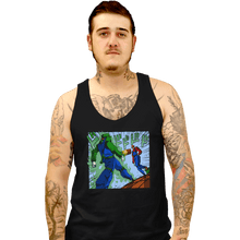 Load image into Gallery viewer, Shirts Tank Top, Unisex / Small / Black It&#39;s Luigi Time
