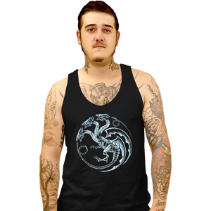 Daily_Deal_Shirts Tank Top, Unisex / Small / Black House Blue Eyes