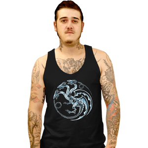 Daily_Deal_Shirts Tank Top, Unisex / Small / Black House Blue Eyes