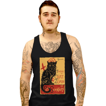 Load image into Gallery viewer, Shirts Tank Top, Unisex / Small / Black Chat Zombi
