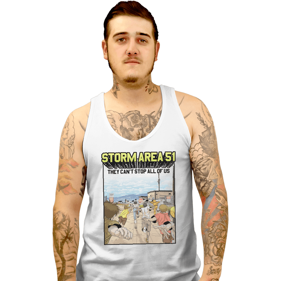 Shirts Tank Top, Unisex / Small / White They Can't Stop All Of Us