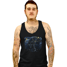 Load image into Gallery viewer, Secret_Shirts Tank Top, Unisex / Small / Black Starry Cop
