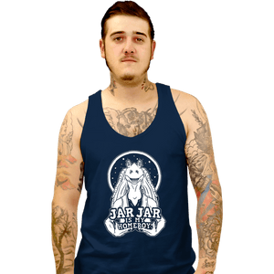 Secret_Shirts Tank Top, Unisex / Small / Navy Meesa Homeboy