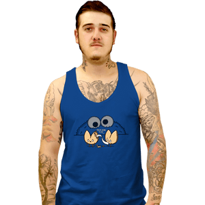 Shirts Tank Top, Unisex / Small / Royal Blue Unfortunate Cookie