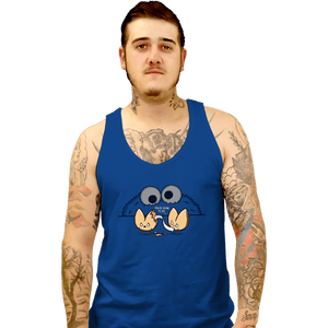 Shirts Tank Top, Unisex / Small / Royal Blue Unfortunate Cookie