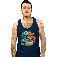 Load image into Gallery viewer, Daily_Deal_Shirts Tank Top, Unisex / Small / Navy Beskar Dad

