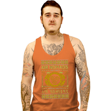 Load image into Gallery viewer, Shirts Tank Top, Unisex / Small / Orange Air Nomads Ugly Sweater
