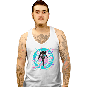 Shirts Tank Top, Unisex / Small / White 90's Samus