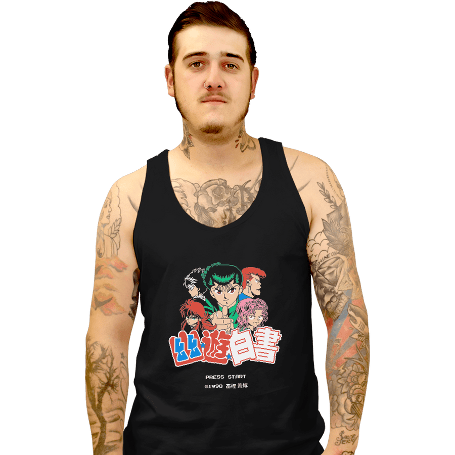 Shirts Tank Top, Unisex / Small / Black YuYu Pixels
