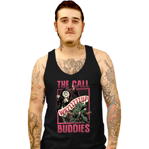 Daily_Deal_Shirts Tank Top, Unisex / Small / Black Cthulhu Call Buddies