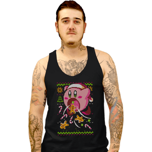 Daily_Deal_Shirts Tank Top, Unisex / Small / Black Sweet Christmas