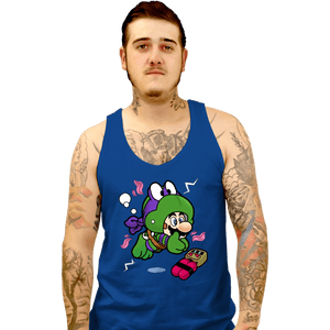 Shirts Tank Top, Unisex / Small / Royal Blue Super Donny Suit