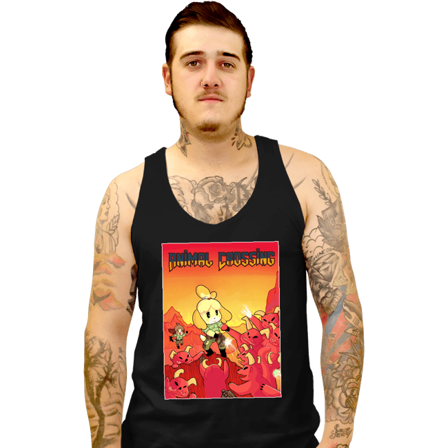 Secret_Shirts Tank Top, Unisex / Small / Black Doom Crossing!