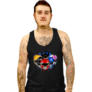 Shirts Tank Top, Unisex / Small / Black Morphin' Time