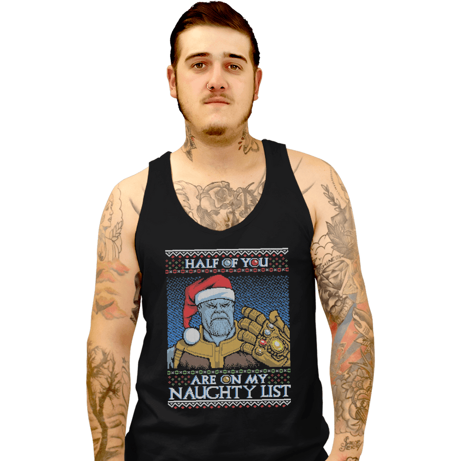 Shirts Tank Top, Unisex / Small / Black Half Of You