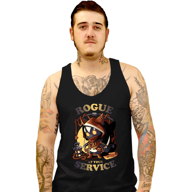 Daily_Deal_Shirts Tank Top, Unisex / Small / Black Rogue's Call