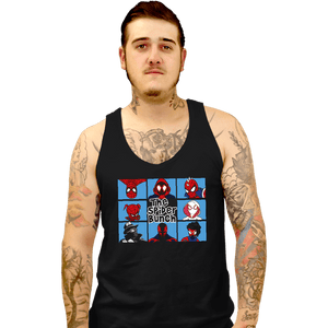 Daily_Deal_Shirts Tank Top, Unisex / Small / Black The Spider Bunch