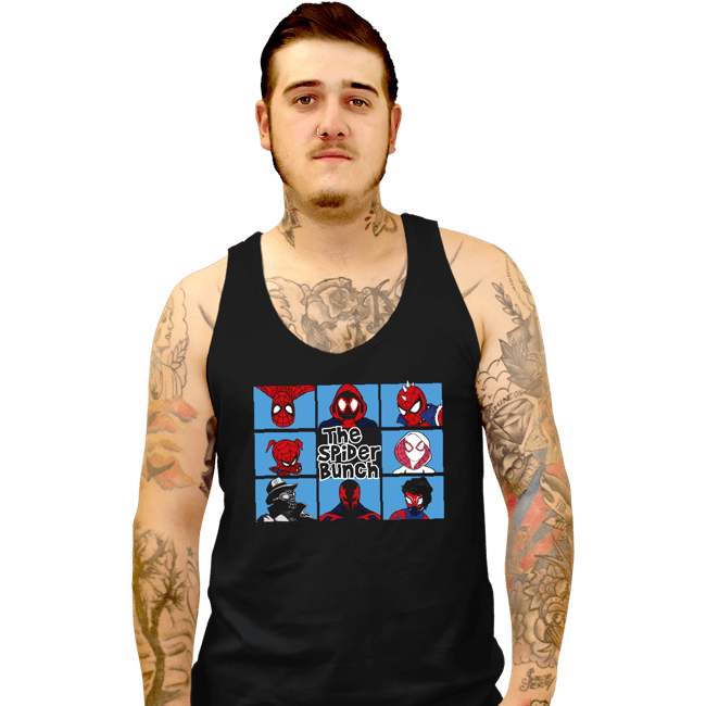 Daily_Deal_Shirts Tank Top, Unisex / Small / Black The Spider Bunch