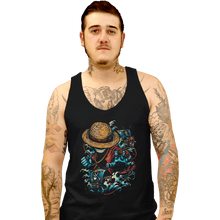 Load image into Gallery viewer, Shirts Tank Top, Unisex / Small / Black Colorful Pirate

