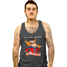 Load image into Gallery viewer, Shirts Tank Top, Unisex / Small / Charcoal Evil Neighbor
