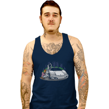 Load image into Gallery viewer, Shirts Tank Top, Unisex / Small / Navy Troy Wolf
