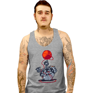 Secret_Shirts Tank Top, Unisex / Small / Sports Grey Cat-At Loves Yarn