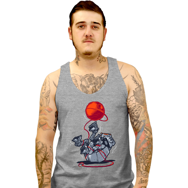 Secret_Shirts Tank Top, Unisex / Small / Sports Grey Cat-At Loves Yarn