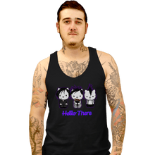 Load image into Gallery viewer, Shirts Tank Top, Unisex / Small / Black Hello There
