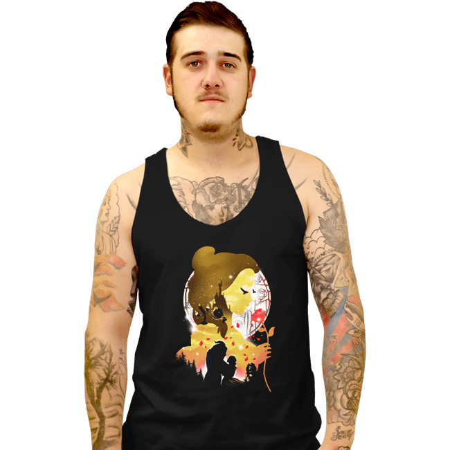 Daily_Deal_Shirts Tank Top, Unisex / Small / Black Belle Shadow