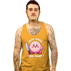 Secret_Shirts Tank Top, Unisex / Small / Gold Don't Touch My Food!