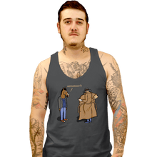 Load image into Gallery viewer, Shirts Tank Top, Unisex / Small / Charcoal Trench Coat
