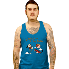 Load image into Gallery viewer, Secret_Shirts Tank Top, Unisex / Small / Sapphire Frank &amp; Rum Ham
